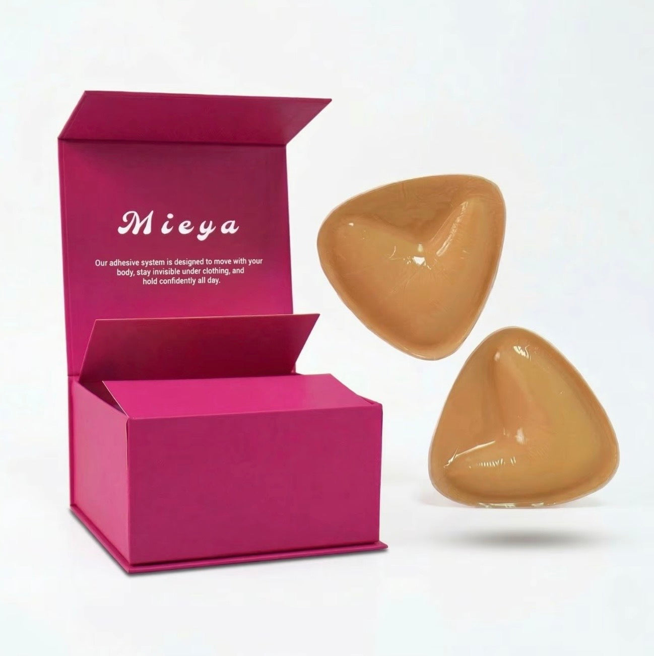 Mieya™ Double Side Adhesive Silicone Lift Bra Pad for Women - Duo Pack