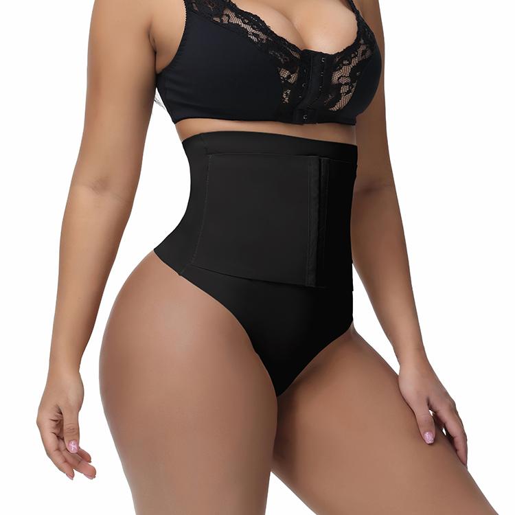 MIEYA Seamless Plus Size Tummy Control High Waist Shapewear PourF emme