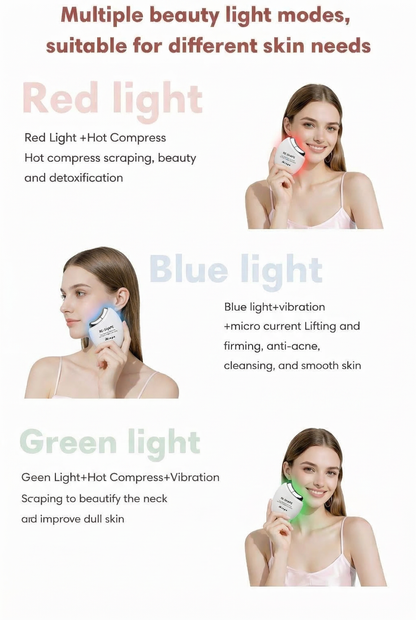 Mieya Re-Shape 3-in-1 Heat & LED Electric Gua Sha