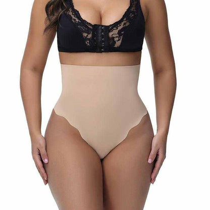 MIEYA® high waist postpartum shapewear panties for tummy control and seamless body shaping in plus sizes
