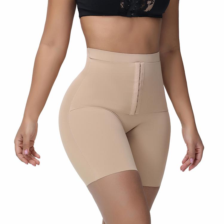 MIEYA® seamless waist trainer shorts womens tummy control compression shapewear faja high-waist slimming butt-lifting breathable fabric