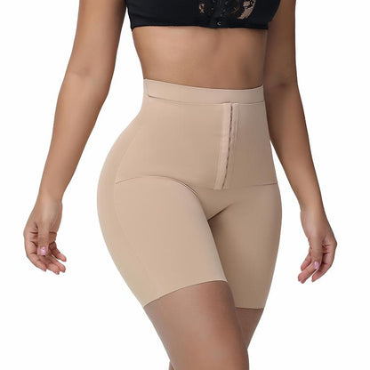 MIEYA® seamless waist trainer shorts womens tummy control compression shapewear faja high-waist slimming butt-lifting breathable fabric