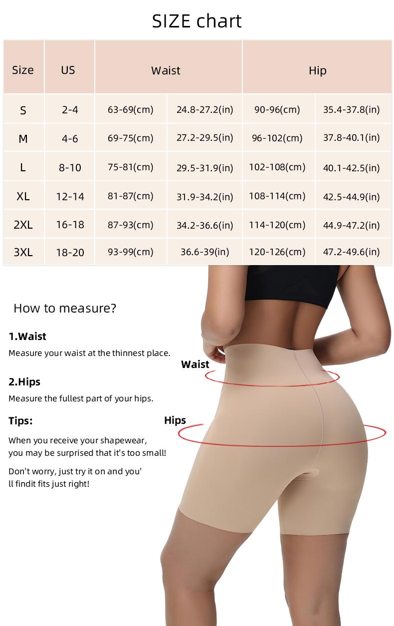 Woman wearing MIEYA® Seamless Waist Trainer Shorts slimming shapewear with tummy control and butt-lifting effect