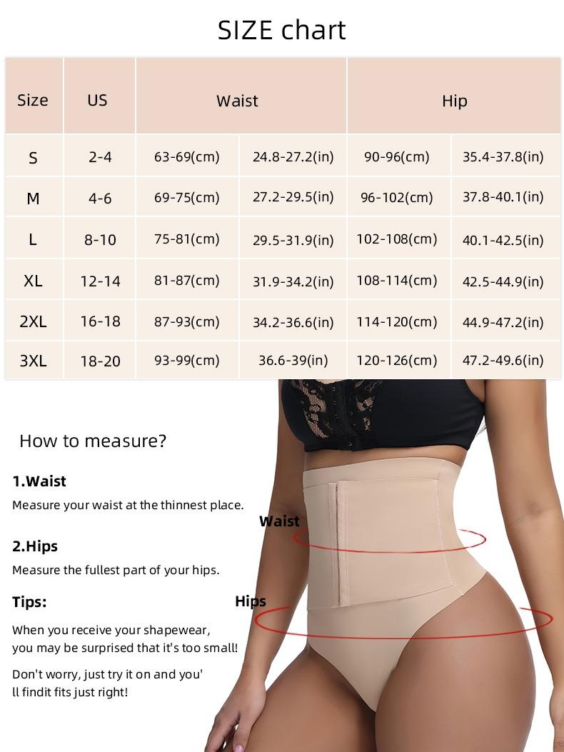  MIEYA® Seamless Plus Size Tummy Control High Waist Shapewear Pour Femme