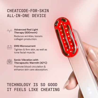 Mieyaskin Pro Red Light Therapy Face LED Device - Duo Pack