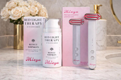 Mieyaskin Pro Red Light Therapy Face LED Device - Duo Pack