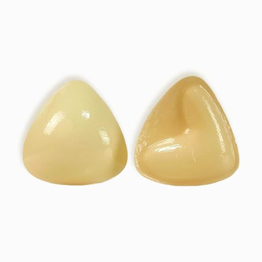 Mieya Double Side Adhesive Sticky Pushup Silicone Bra Instant Sticky Triangle Nipple Cover Bra Pad for Women - Duo pack