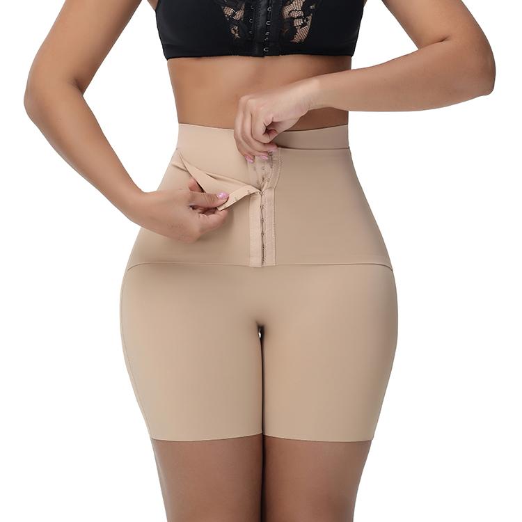 MIEYA® Seamless Waist Trainer Shorts for women's tummy control and butt-lifting shapewear
