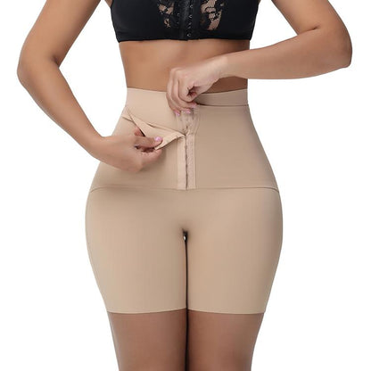MIEYA® Seamless Waist Trainer Shorts for women's tummy control and butt-lifting shapewear