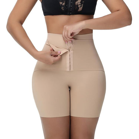 Mieya Seamless Waist Trainer Shorts – Women’s Tummy Control Compression Shapewear Faja