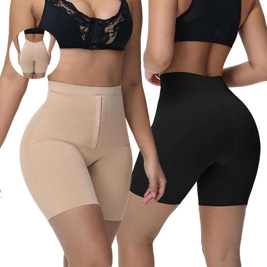 Mieya Seamless Waist Trainer Shorts – Women’s Tummy Control Compression Shapewear Faja